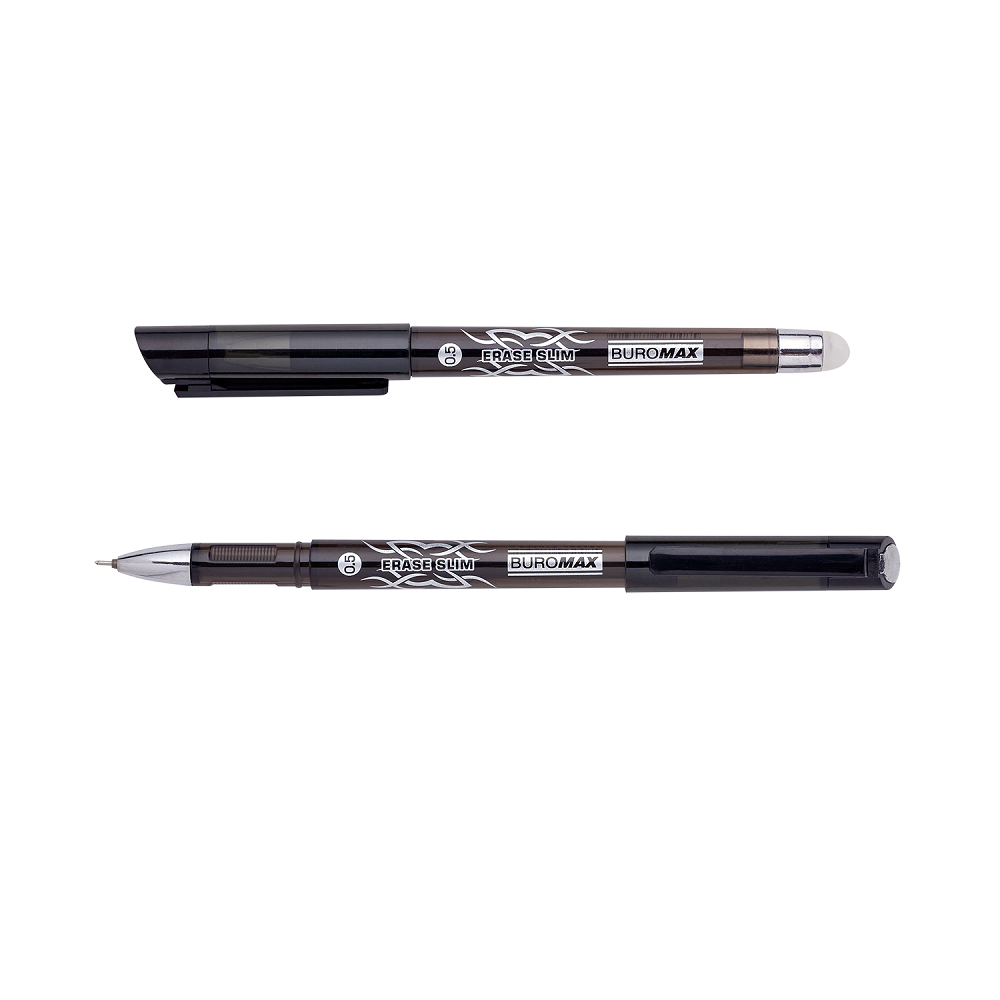 

Ручка гелевая "Пиши-Стирай" ERASE SLIM, 0,5 мм, черные чернила BM.8300-02 (6307)