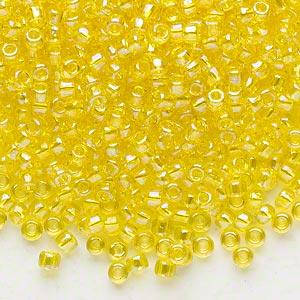 

Бисер Matsono желтый прозрачный 1997-37