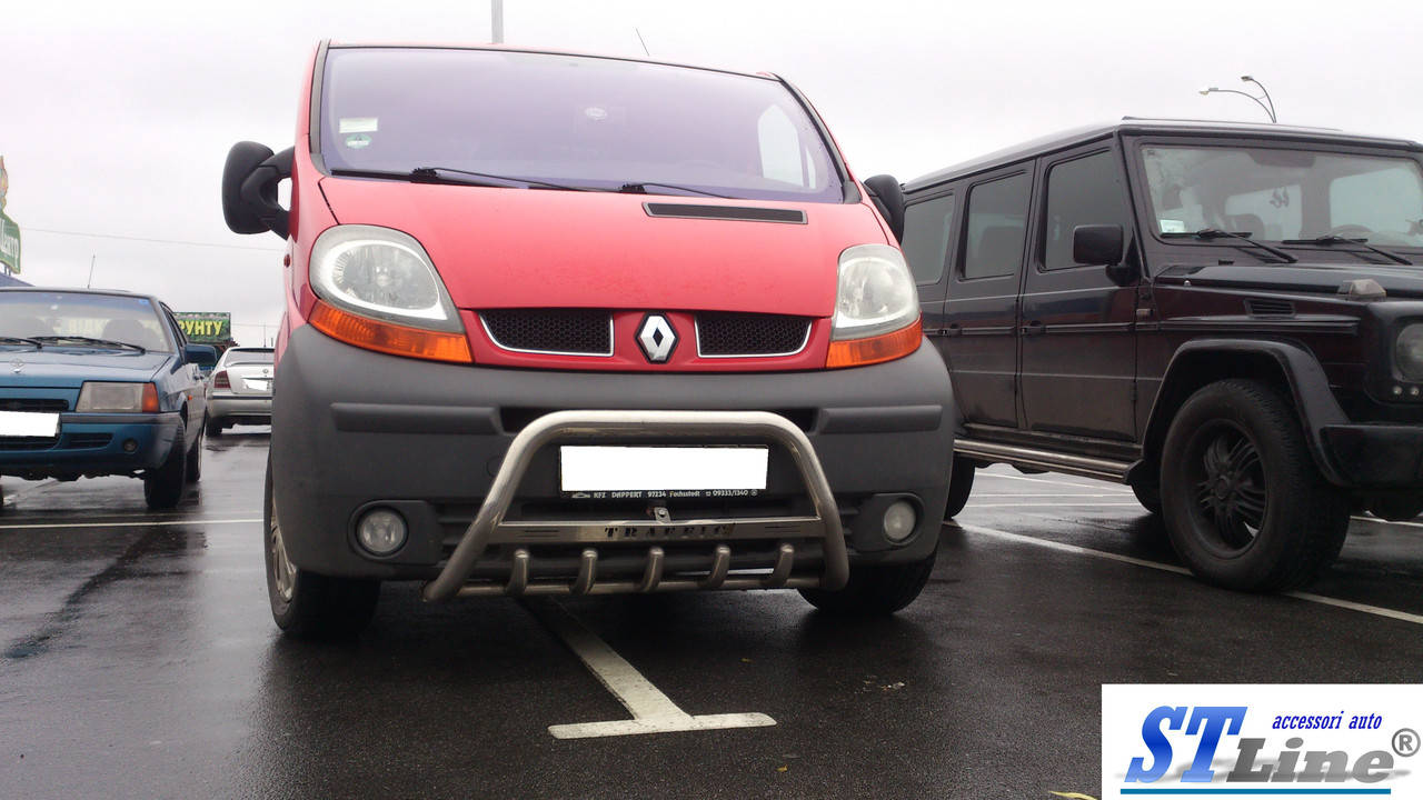 

Кенгурятник Renault Trafic (01-14) защита переднего бампера кенгурятники на для Рено Трафик Renault Trafic (01-14) d51х1,6мм