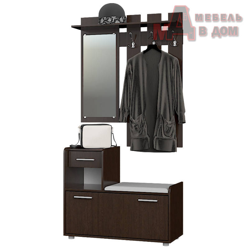 

Прихожая Тандем венге темный