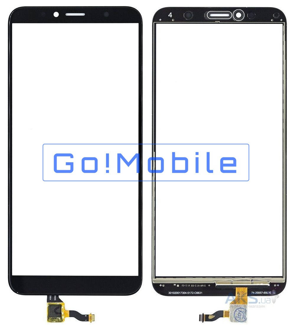 

Сенсор (тачскрин) для Huawei Y6 2018, Y6 Prime 2018, Honor 7A Pro, 7C черный