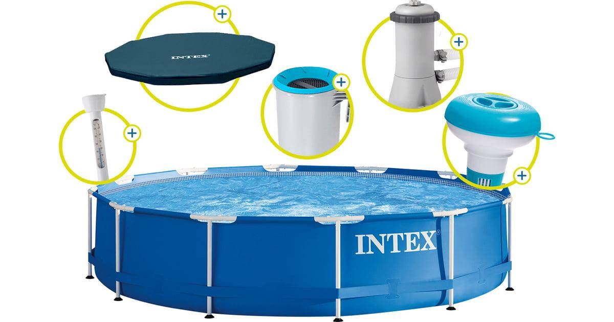 

Бассейн каркасный Intex 366х84 см (28214AD)