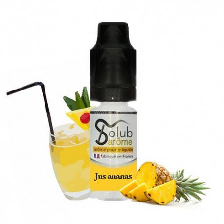 

Ароматизатор Solub "Jus d'ananas" со вкусом ананасового сока 5 мл