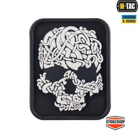 

Патч M-Tac Viking Skull ПВХ White/Black