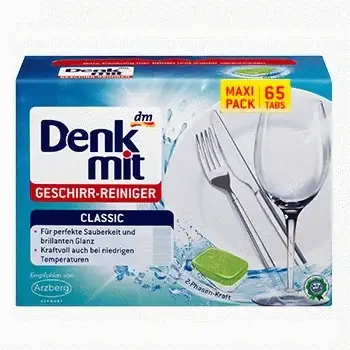 

Таблетки для посудомоечных машин Denkmit 65 шт