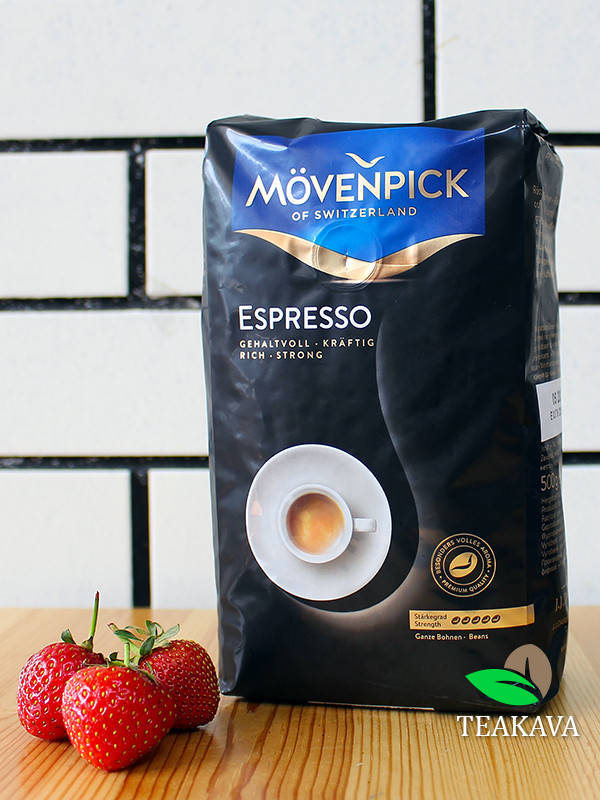 

Кофе в зернах Movenpick Espresso, 500 грамм (90/10)