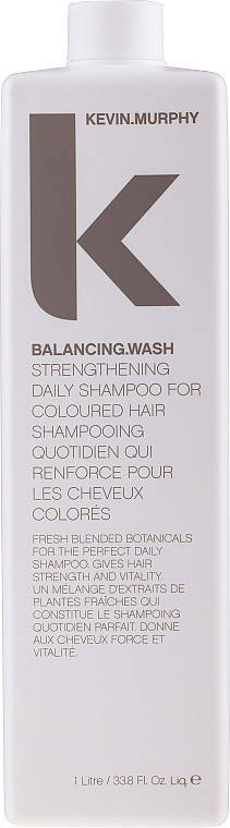 

Kevin Murphy Balancing Wash Укрепляющий Шампунь для Ежедневного Применения 1000