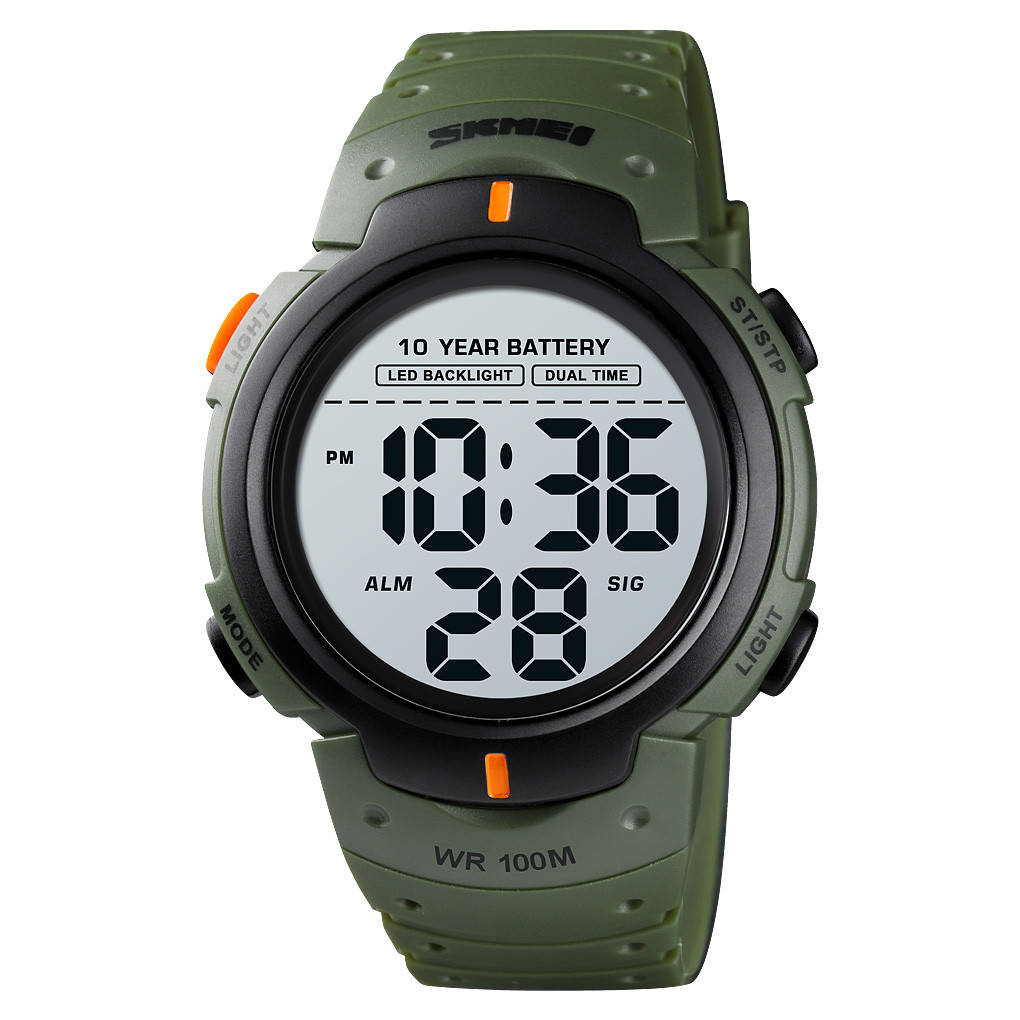

Мужские спортивные часы Skmei 1560 Зеленые