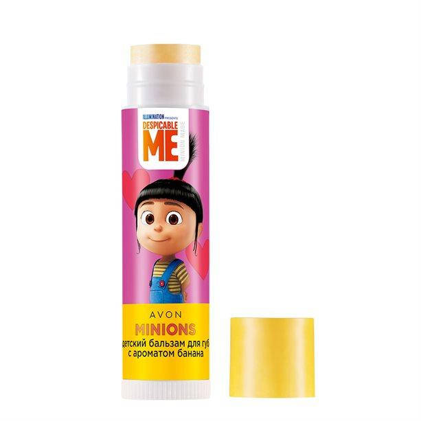 

Детский бальзам для губ с ароматом банана \ "Minions \" ейвон эйвон avon