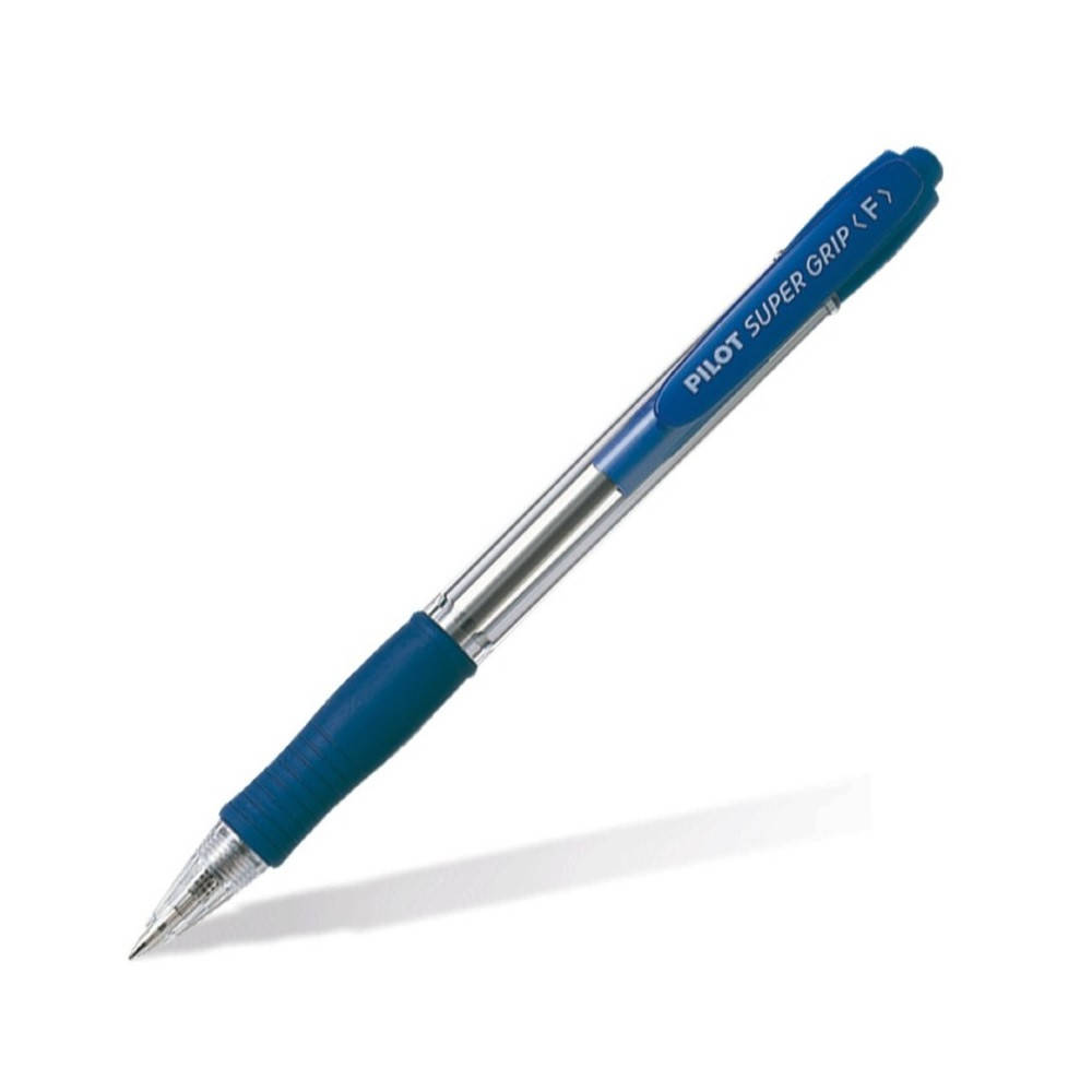 

Ручка шариковая Pilot Super Grip, 0,7 мм, синяя BPGP-10R-F-L