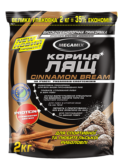 

Прикормка "Мегамикс" "Корица Лящ" 2000г Megamix Cinnamon Bream