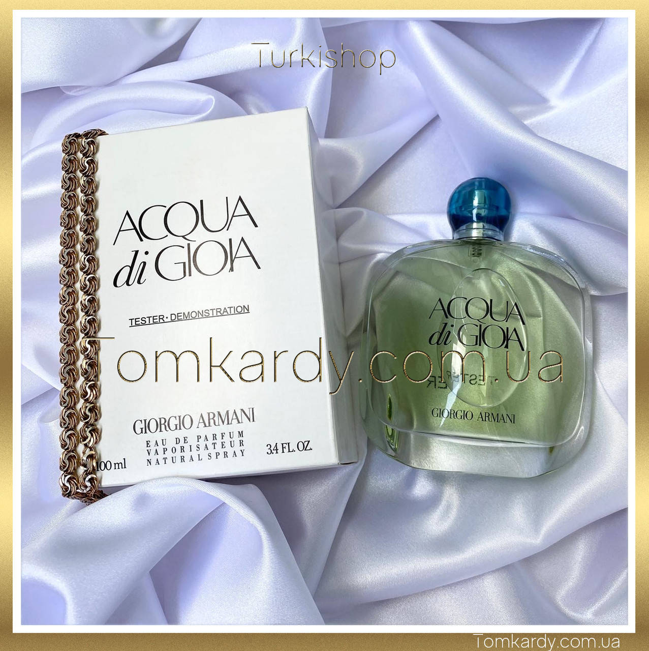 

Женские духи Giorgio Armani Acqua di Gioia [Tester] 100 ml. Джорджио Армани Аква Ди Джио (Тестер) 100 мл.