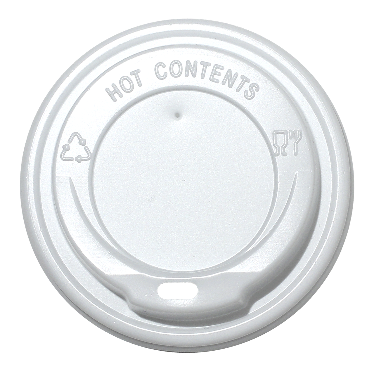 

Крышка КР91 белая для стакана 400/500 мл, Белый