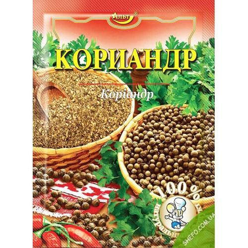

Кориандр целый Альт 40г