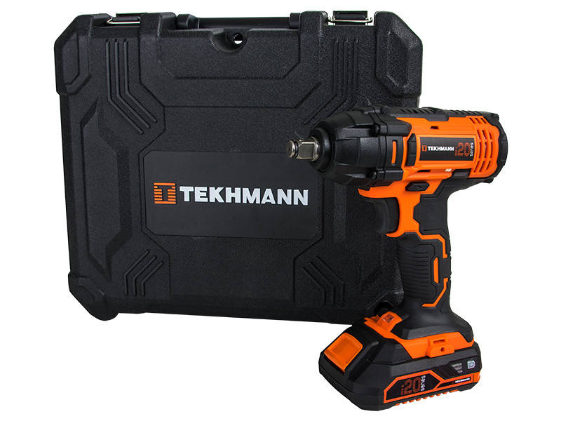 

Гайковерт аккумуляторный ударный Tekhmann TIW-300/I20 KIT