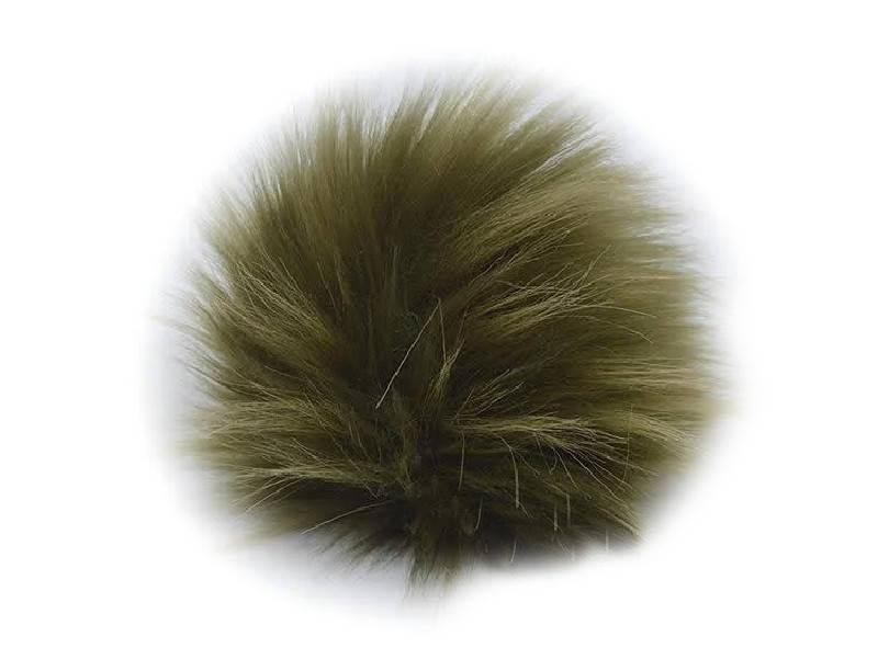 

Помпон из искусственного (ЭКО) меха,15 см, хаки