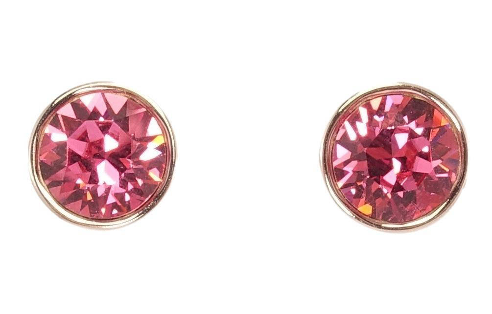 

Серьги Xuping Родий с кристаллами Swarovski гвоздики "Кристалл Rose" ø 10мм