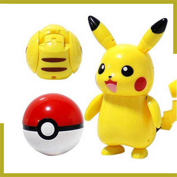 

Покемон Покебол Pikachu Electric шар с фигуркой-трансформером