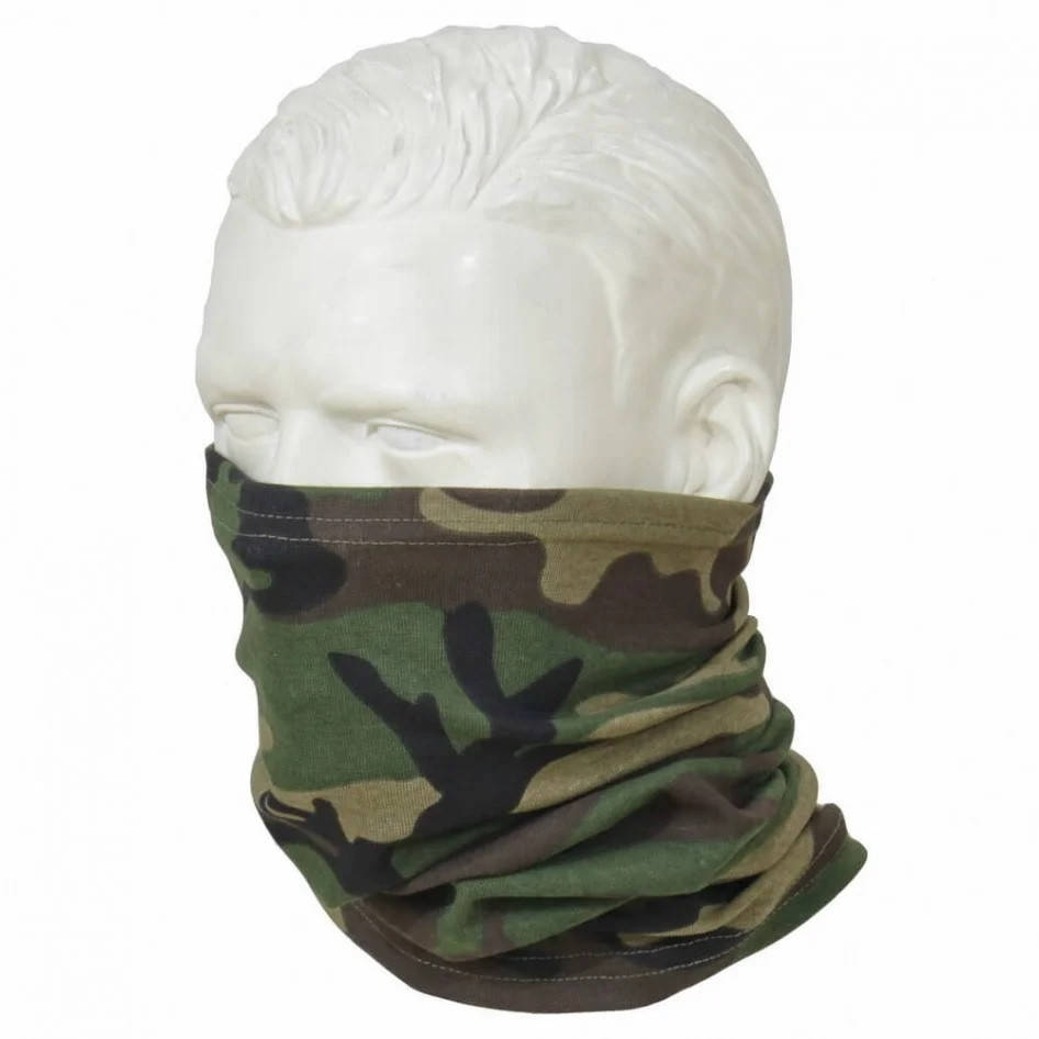 

Бандана шарф-труба Velo камуфляж TK-009, Зелёный