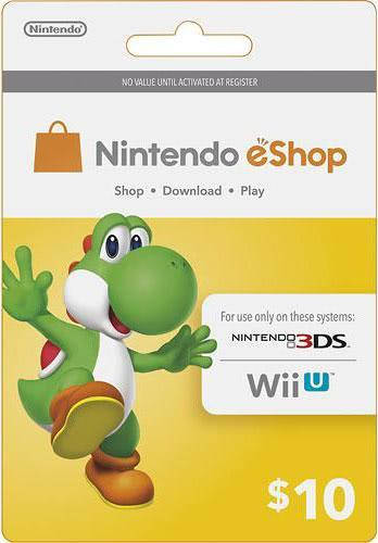 

Nintendo eShop Card $10 (USA)
