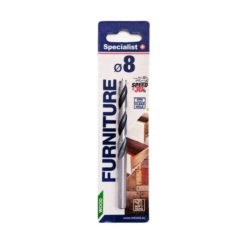 

Сверло по дереву Specialist plus 8 x 119 мм