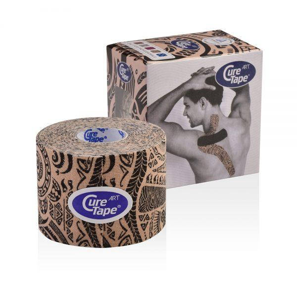 

Кинезио тейп CureTape ART 5см х 5м Тату
