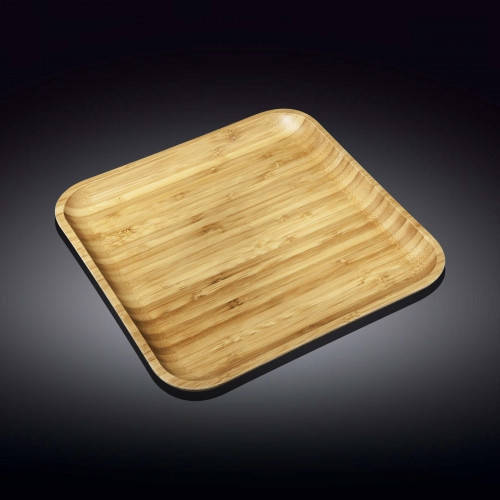 

Блюдо квадратное бамбуковое Wilmax Bamboo WL-771024-A 28х28 см, Бежевый