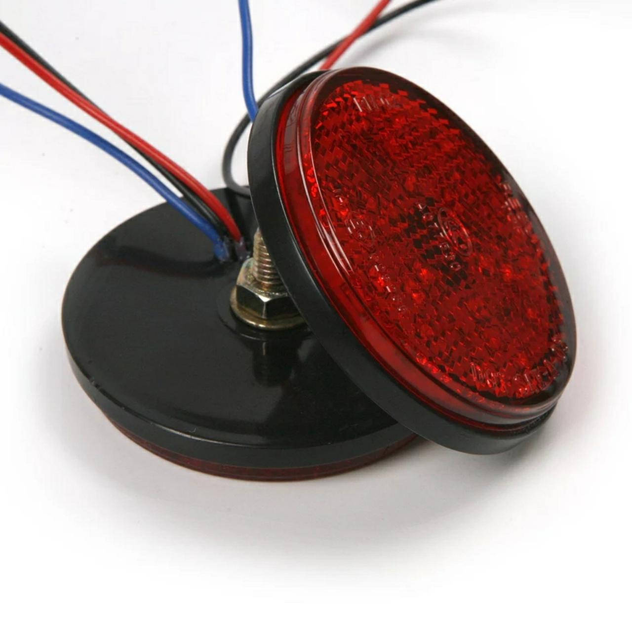 

Красные LED отражатели, светодиодные катафоты, ЛЕД маячки - отражатели / 2шт, Красный