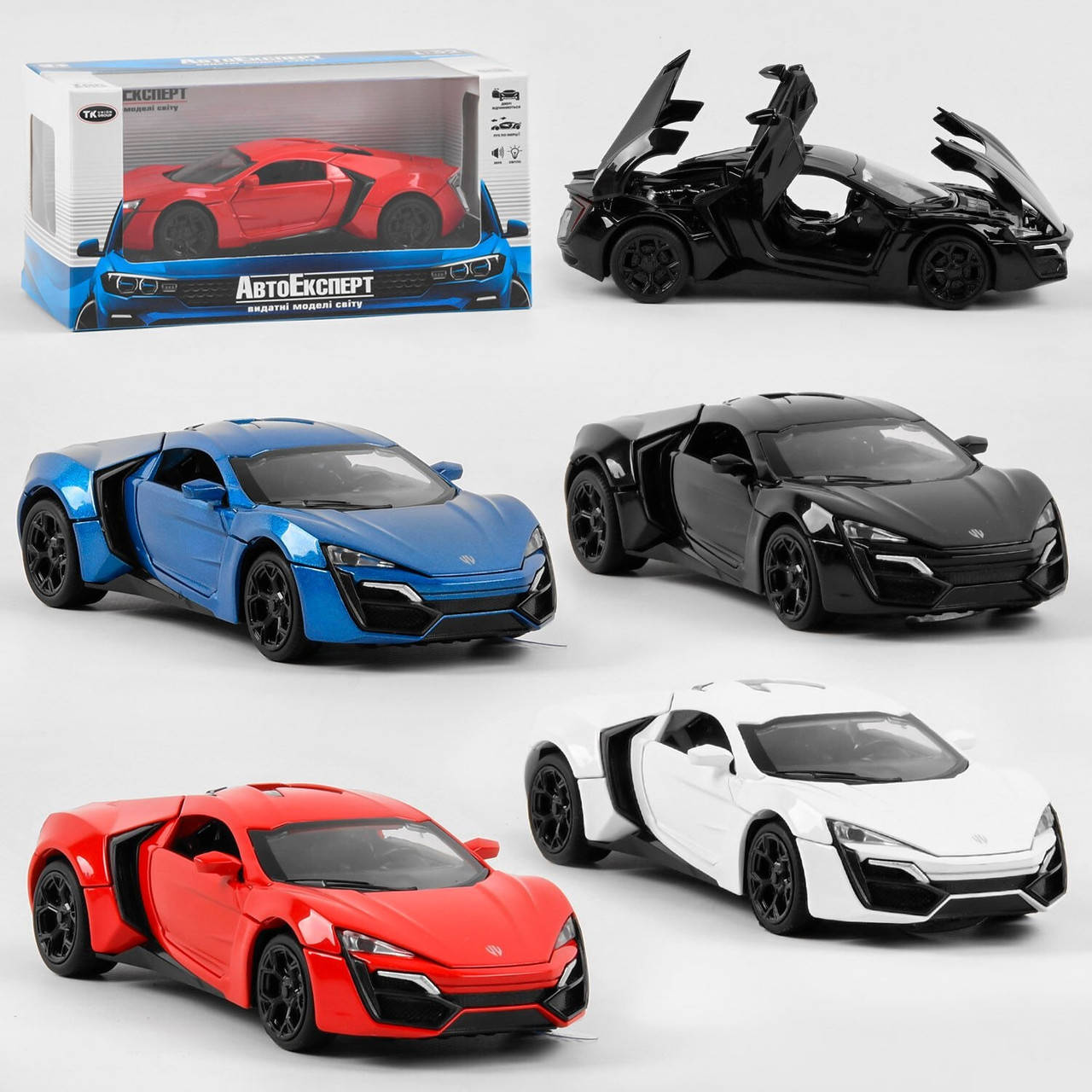 

Машина инерционная металлопластик LF - 69331 "Auto Expert"