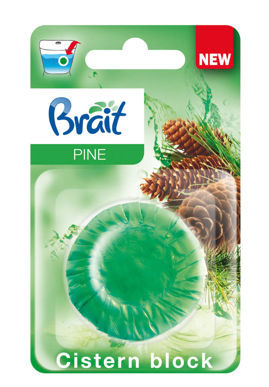 

Таблетка для бачка унитаза Brait Хвоя 50г