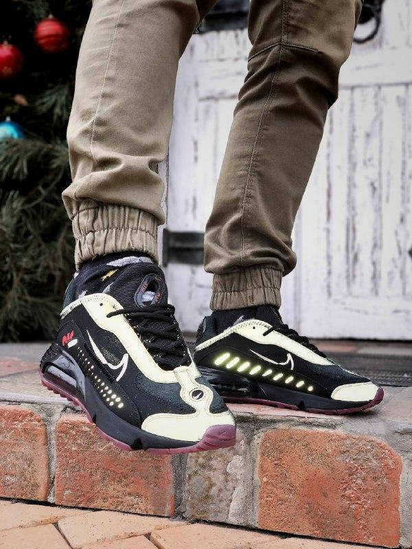 

Мужские кроссовки Nike Air Max 2090 Neymar в стиле найк аир макс черные 43, Черный