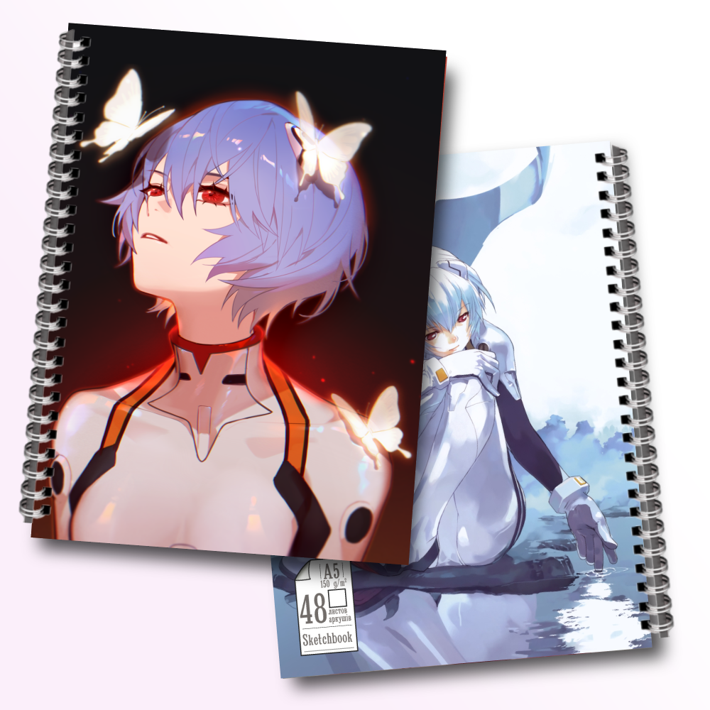 

Скетчбук Евангелион 01