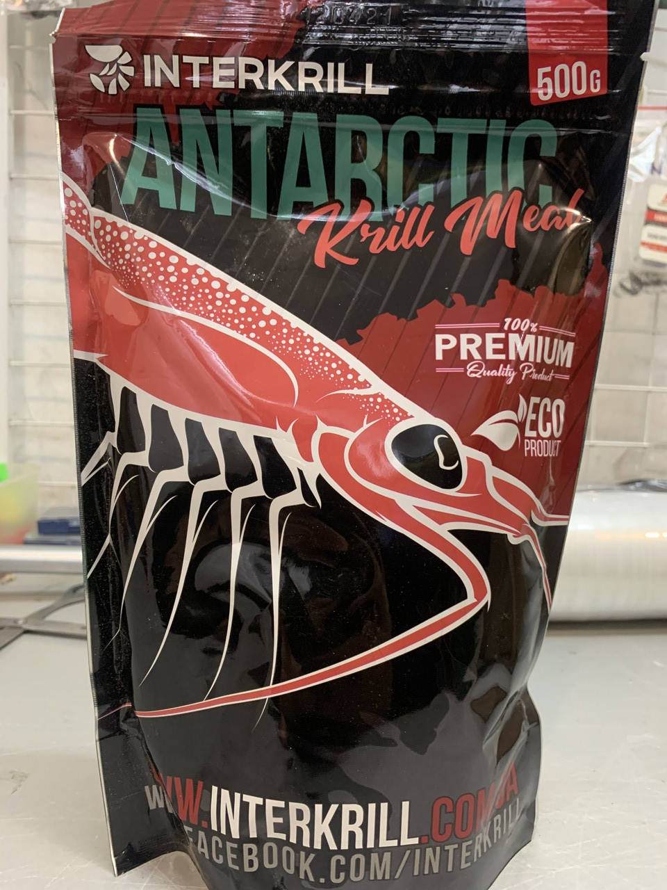 

Крилевая мука Antarctic Krill Meal 500 грамм (Оригинал 100%)