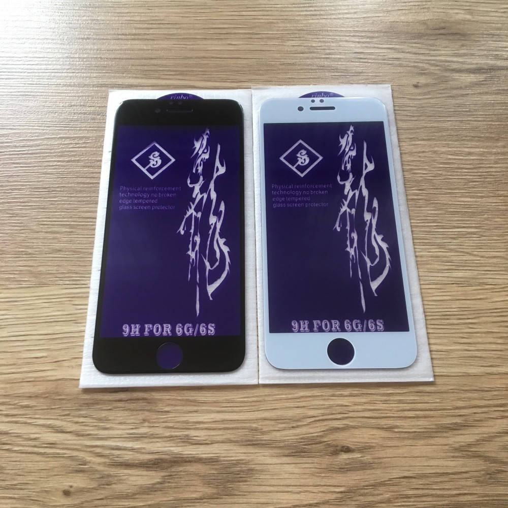 

Защитное 6D стекло для iPhone 6 / 6s Rinbo (Full Glue) белая