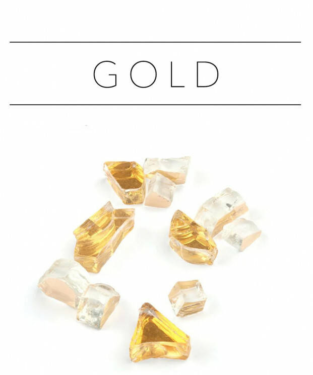 

Стеклянная крошка Premium Gold 5-20 мм