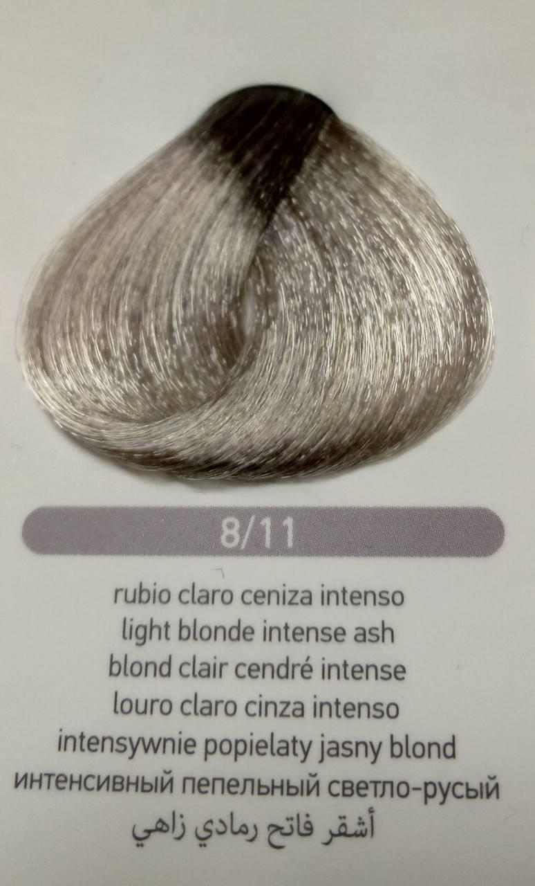 

Крем-краска для волос Erayba Equilibrium Hair Color Cream 120 мл 8/11, интенсивный пепельный светло - русый