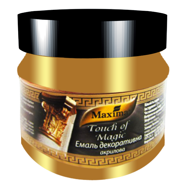 

Эмаль декоративная акриловая TM "Maxima" античная бронза - 0,5 л.