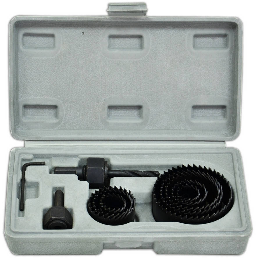 

Набор кольц. наборных сверл по дереву 19–64 мм