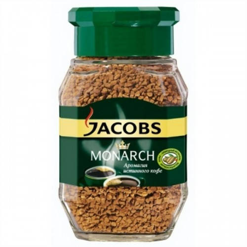 

Оригинальный растворимый кофе Jacobs Monarch 190 гр с/б