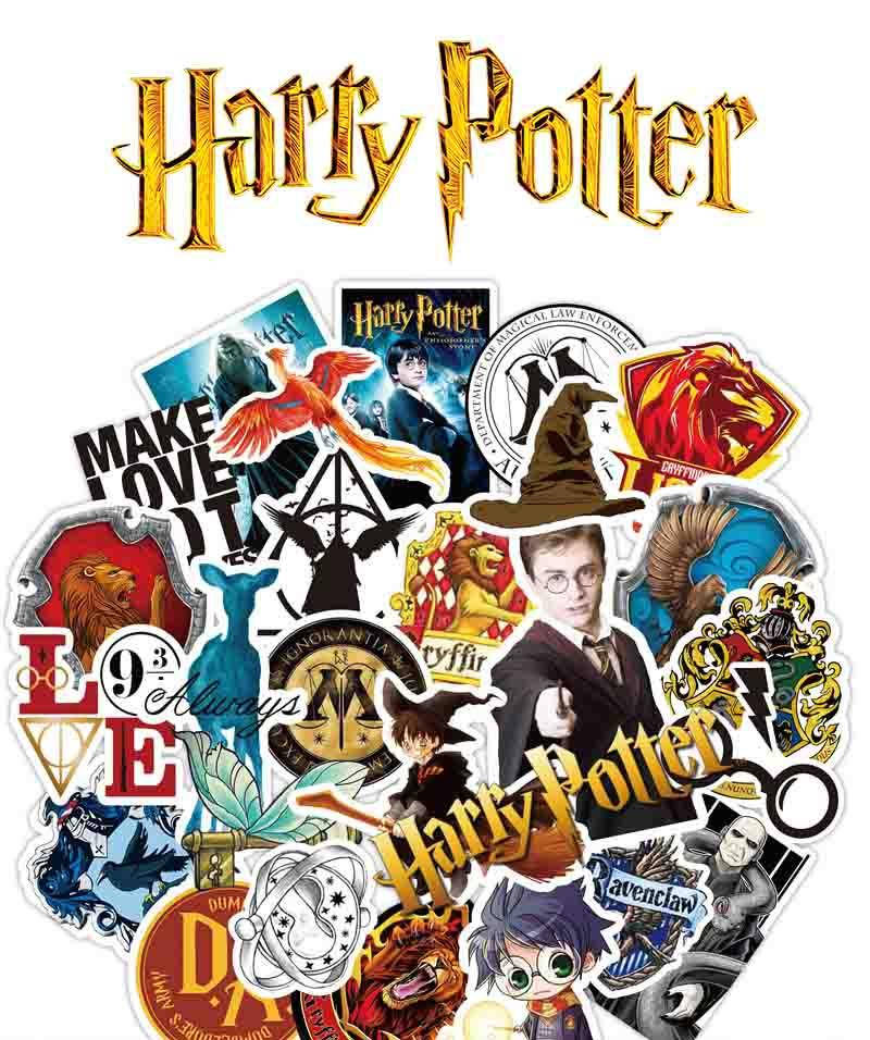 

Стикеры Гарри Поттер наклейки набор 25 шт Стикерпак Harry Potter