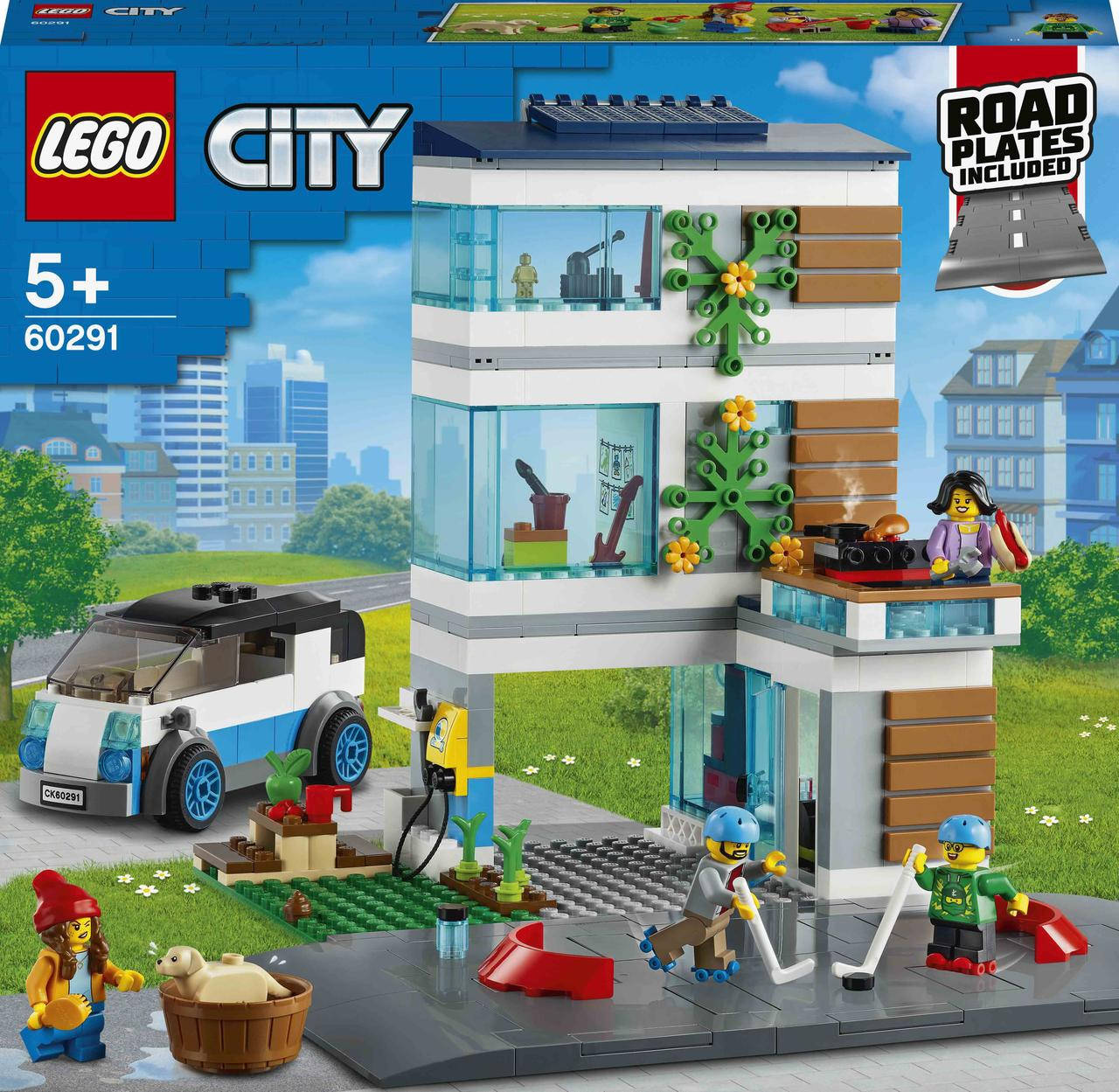 

Блоковий конструктор LEGO City Сучасний сімейний будинок 60291