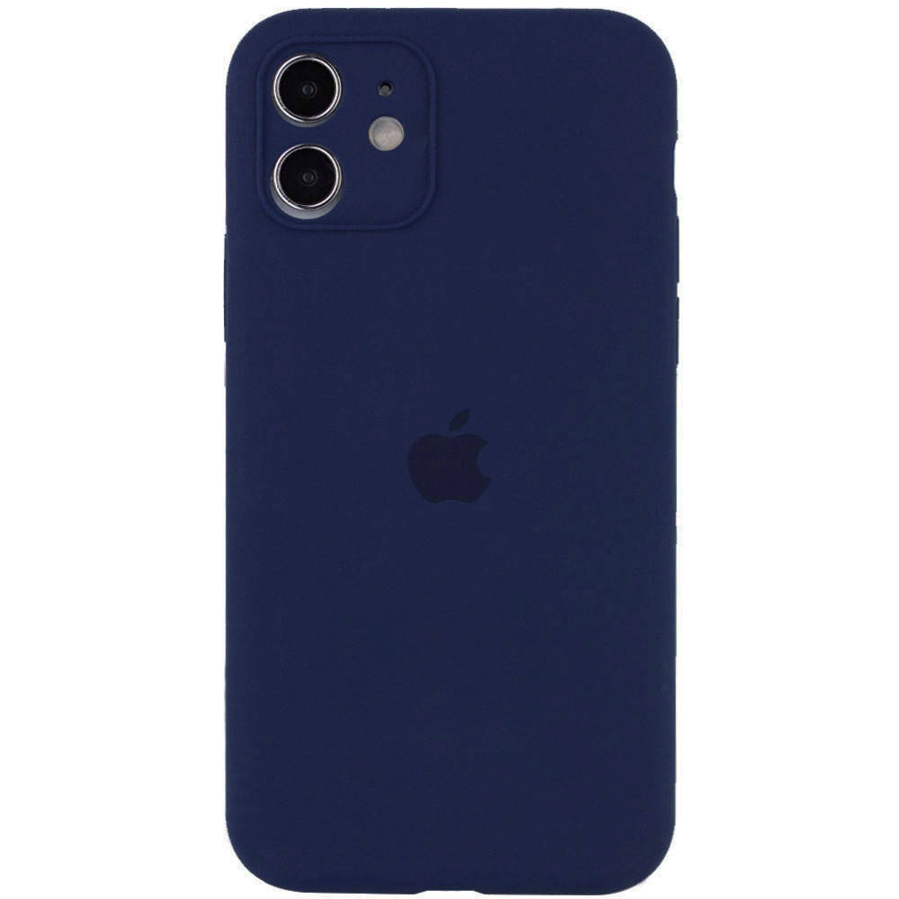 

Чехол на iPhone 12 mini / Айфон 12 мини (5.4 дюйм) синий / deep navy