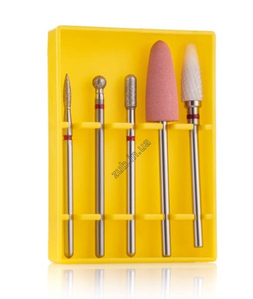 

Набор насадок для тонкой кутикулы SET-5R Saimeng