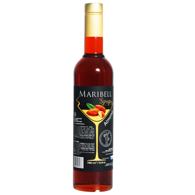 

Сироп ТМ Maribell Миндаль