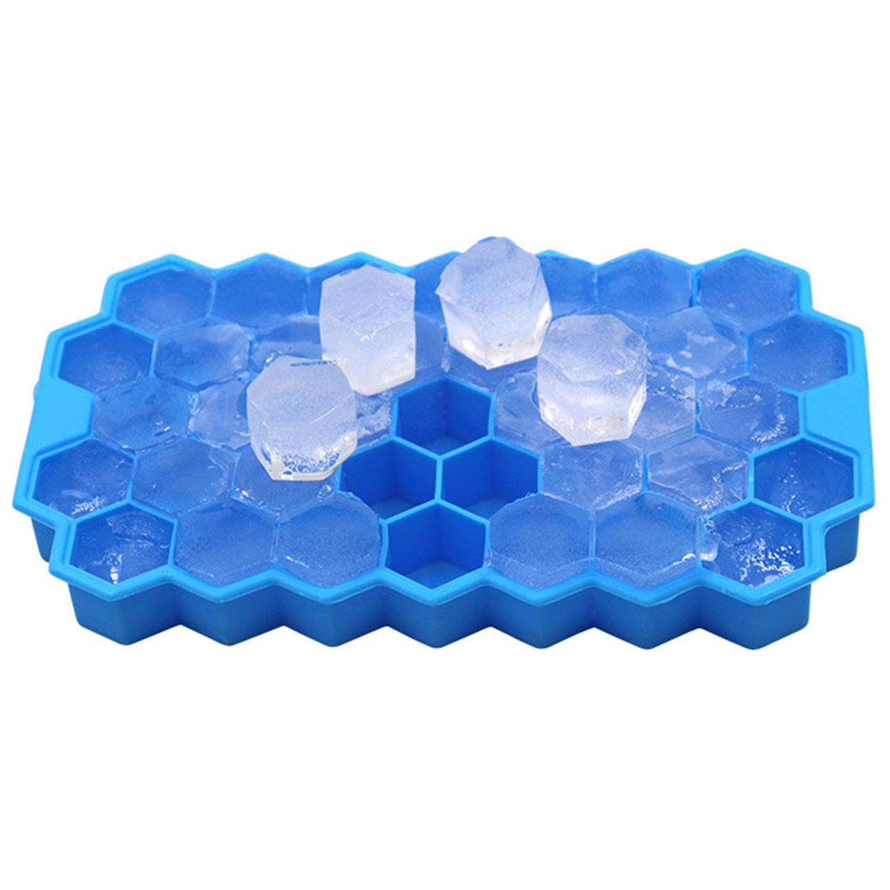 

Силиконовая форма для льда CUMENSS Соты Blue емкость для хранения, Синий