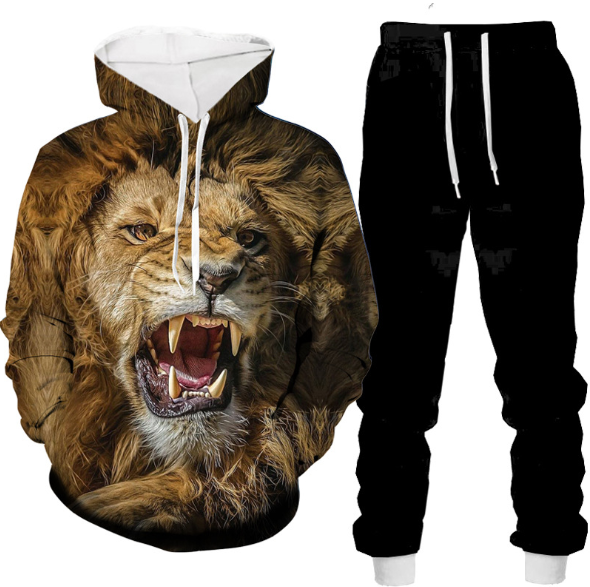 

3D костюм с принтом Льва, Разные цвета