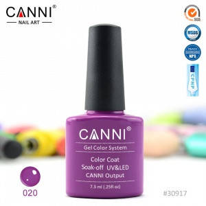 

Гель-лак CANNI № 020 (фуксия)