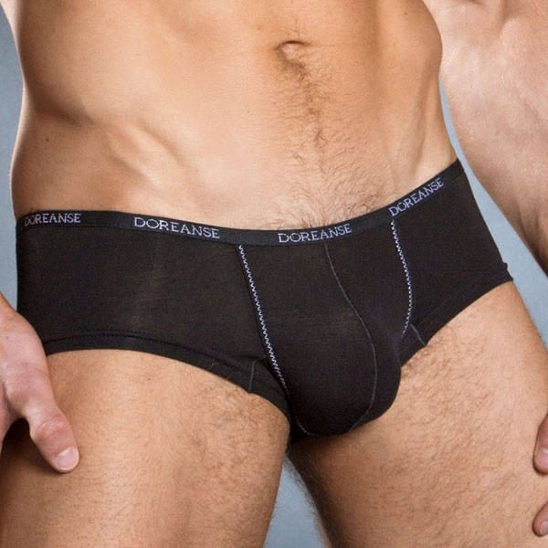 

Мужские черные трусы-хипсы Doreanse 1781 M, Черный