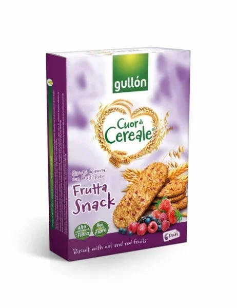 

Печиво gullon cuot di cereale з фруктами