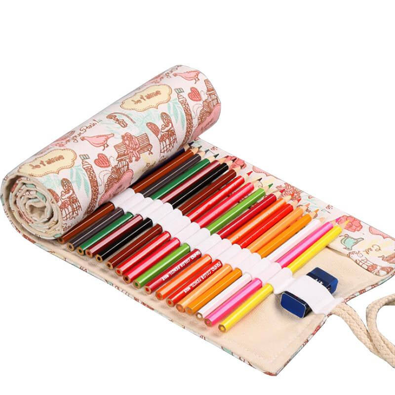 

Пенал-рулон Neoline для карандашей 48 шт. без наполнения "Париж"